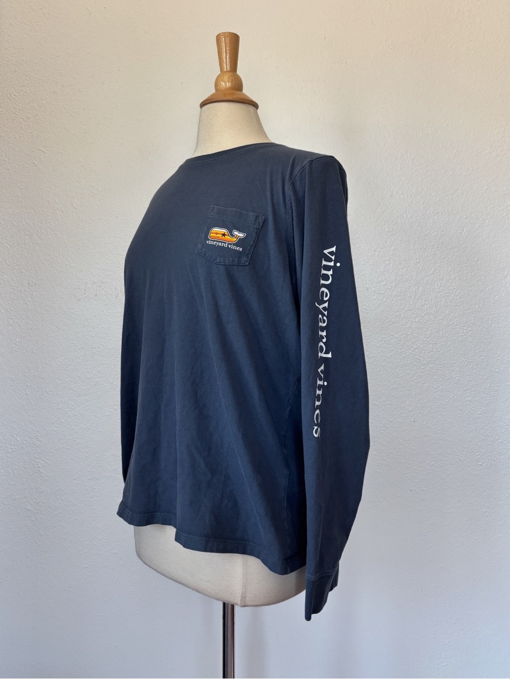 Long Sleeve Vineyard Vines Houston Astros Tee
